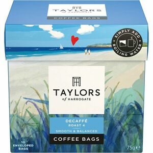 Plicuri Cafea fara cofeina Taylors of Harrogate, 100% Arabica, 10 pliculete, 75 gr. imagine