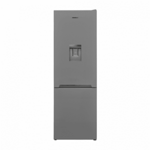 Combina frigorifica Heinner HC-V2701SWDE++, 268L, clasa E, H 170cm, iluminare LED, dozator apa, argintiu imagine