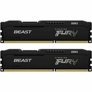 Memorie Kingston FURY Beast 16GB DDR3 1600MHz CL10 Dual Channel Kit imagine