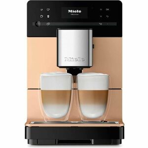 Aparat de cafea espresso automat, Miele, CM 5510, Silence PearlFinish, 15 bar, 1.3l, Functie OneTouch for Two, AromaticSystem, Rose imagine