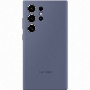 Husa de protectie Samsung Silicone Case pentru Galaxy S24 Ultra, VIOLET imagine