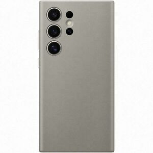 Husa de protectie Samsung Vegan Leather Case pentru Galaxy S24 Ultra, TAUPE imagine