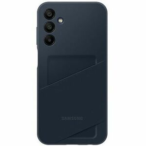 Husa de protectie Samsung Card Slot Case pentru Galaxy A15, Blue Black imagine