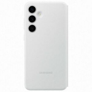 Husa de protectie Samsung Smart View Wallet Case pentru Galaxy S24+, WHITE imagine