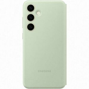 Husa Samsung Smart View Wallet Case pentru Galaxy S24 Light Green imagine