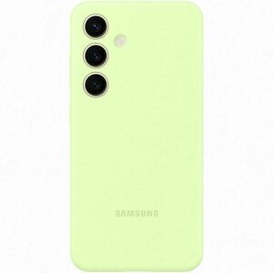 Husa de protectie Samsung Silicone Case pentru Galaxy S24, LIGHT GREEN imagine