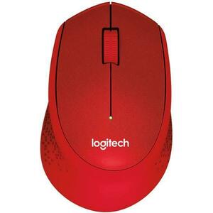 Mouse Logitech Optic Wireless M330 Silent Plus (Rosu) imagine