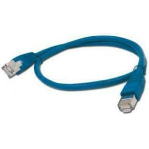 Cablu FTP Gembird PP22-2M/B, Patchcord, CAT.5e, 2m (Albastru) imagine