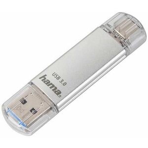 Stick USB Hama C-Laeta, 64GB (Argintiu) imagine