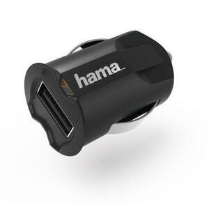 Incarcator auto Hama 178382, 1 x USB, 12W (Negru) imagine