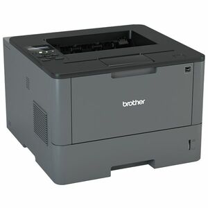 Imprimanta Second Hand Laser Monocrom Brother HL-L5100DN, Duplex, A4, 40ppm, 1200 x 1200, USB, Retea, Toner si Unitate Drum Noi imagine