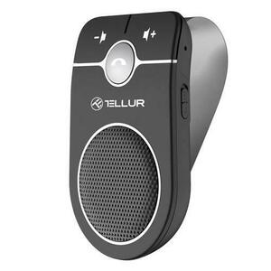 Car Kit Tellur CK-B1 Bluetooth, prindere parasolar auto, microfon, 2W, multipoint (Negru) imagine