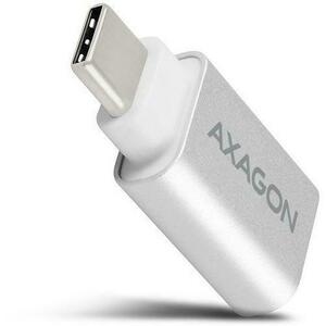 Adaptor AXAGON RUCM-AFA, USB 3.0 Type-C - USB 3.0 Type-A, Fast charging (Argintiu) imagine