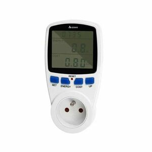 Contor digital monitorizare consum si cheltuieli, 3680 W, 4 butoane, alarma, 230V/50 Hz imagine