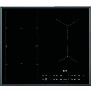Plita incorporabila inductie Aeg IKE64471FB, 4 zone de gatit, Touch control, 60 cm, negru imagine