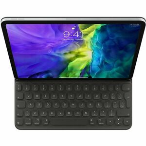 Husa cu tastatura Apple Smart Keyboard Folio pentru iPad Pro 11 (2020), Layout INT EN, Black imagine