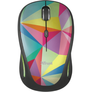 Trust Yvi FX Wireless Mouse - multicolor imagine