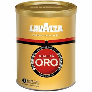 Cafea macinata Lavazza Qualita Oro in cutie metalica, 250 gr imagine