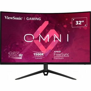 Monitor gaming LED VA ViewSonic 32, Full HD, 165Hz, HDMI, Display Port, Negru imagine