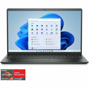 Laptop Dell Vostro 3535 cu procesor AMD Ryzen™ 7 7730U pana la 4.5 GHz, 15.6, Full HD, 16GB, 512GB SSD, AMD Radeon™ Graphics, Windows 11 Pro, Carbon Black, 3y ProSupport and Next Business Day Onsite Service imagine