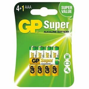 Baterie Super Alcalina AAA (LR03) 1.5V alcalina, blister 5 buc imagine