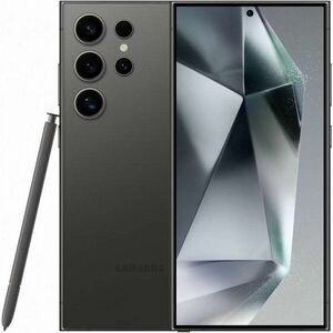 Telefon mobil Samsung Galaxy S24 Ultra, Dual SIM, 12GB RAM, 256GB, 5G, Titanium Black imagine