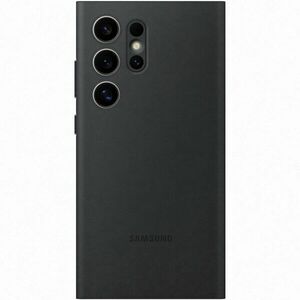 Husa de protectie Samsung Smart View Wallet Case pentru Galaxy S24 Ultra, BLACK imagine