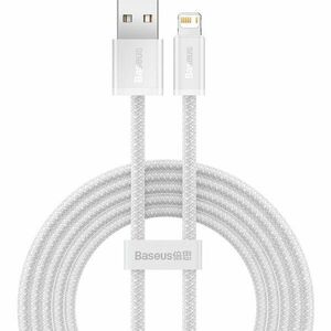 Cablu Baseus Dynamic USB la Lightning, 2.4A, 1m, alb imagine