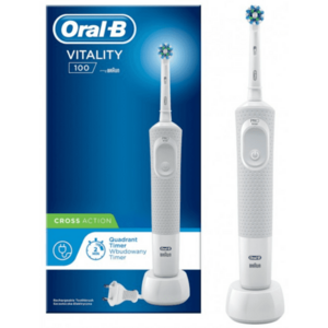 Periuta de Dinti Electrica Oral-B Vitality 100 Cross Action Alb imagine