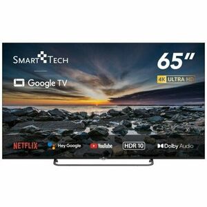 Televizor LED Smart Tech 65UG10V3, 164 cm, Google TV, Ultra HD 4K, Clasa F imagine