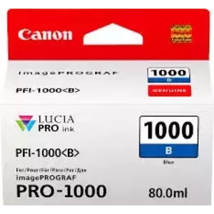 Cartus Inkjet Canon PFI1000B Blue 80ml imagine