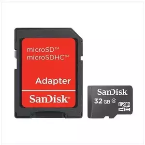 Card de memorie SanDisk Micro SDHC 32GB Class 4 Adapter imagine