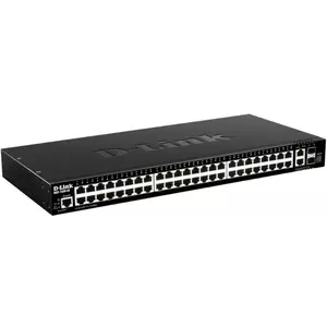 Switch D-Link DGS-1520-52 cu management fara PoE 48x1000Mbps-RJ45 + 2x10GBase-T + 2xSFP imagine