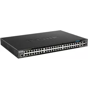 Switch D-Link DGS-1520-52MP cu management cu PoE 44x1000Mbps-RJ45 (PoE) + 4x2500Mbps + 2x10GBase-T + 2xSFP imagine