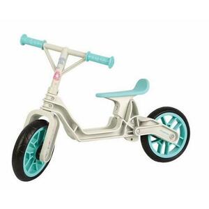 Bicicleta Copii Polisport Bb, Roti 12inch, fara pedale, ergonomica (Gri/Albastru) imagine