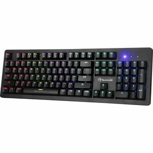 Tastatura Gaming Marvo KG916, Iluminata (Negru) imagine