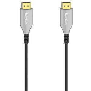 Cablu Hama 205275, HDMI - HDMI, 4k, 15 metri (Negru/Gri) imagine