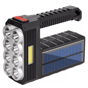 Lanterna de mana 8 LED+COB cu incarcare solara si USB Q SD623 imagine