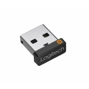 Receiver Wireless Logitech Unifying, USB 2.0, antena interna, pentru tastatura/mouse Logitech (Negru) imagine