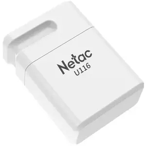 Memorie USB Netac NT03U116N-016G-20WH U116 mini, 16GB, USB 2.0 imagine