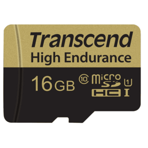 Card de memorie Transcend microSDHC, 16 GB, UHS-I U1, Clasa 10 + Adaptor SD imagine