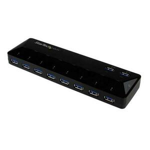 Hub USB StarTech ST103008U2C, USB 3.2 Type-A, 8 porturi USB Type-A (Negru) imagine