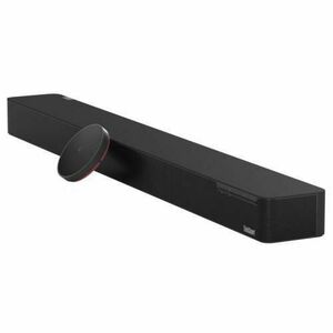 Soundbar Lenovo ThinkSmart Bar XL, Bluetooth, compatibil Microsoft Teams / Zoom Rooms, 40W + 2 microfoane externe (Negru) imagine