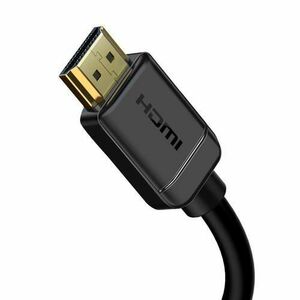 Cablu HDMI Baseus 4K/60Hz, 3D, 18Gbps, 3m, Negru imagine