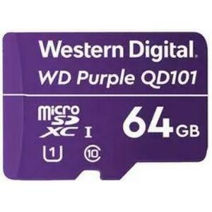 Card de memorie Western Digital SC QD101, MicroSDXC, 64GB, Clasa 10, UHS-I U1 imagine