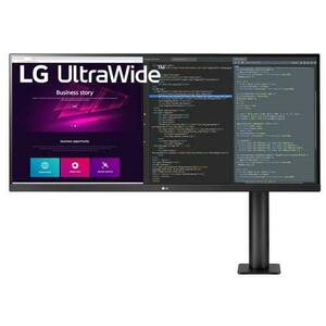 Monitor IPS LED LG 34inch 34WN780P-B, UWQHD (3440 x 1440), HDMI, DisplayPort, AMD FreeSync, Boxe (Negru) imagine