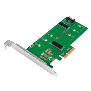 Adaptor Logilink PC0083, PCI-Express la M.2 SSD SATA/PCIe imagine