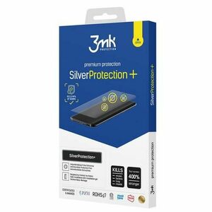 Folie de protectie 3MK Antimicrobiana Silver Protection pentru Samsung Galaxy S10 Plus (Transparent) imagine