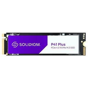 SSD Solidigm™ P41 Plus Series, 2TB, M.2 80mm, PCIe x4, 3D4, QLC, Retail Box Single Pack imagine