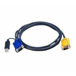 Cablu prelungire KVM ATEN, HD15-SVGA, USB, 3 m imagine